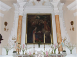 Altare maggiore e dipinto