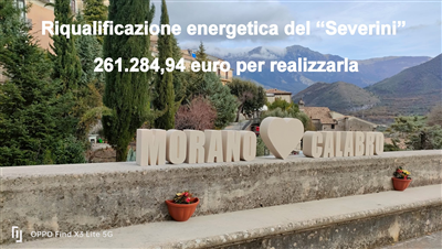 Riqualificazione energetica del “Severini”, 261.284,94 euro per realizzarla