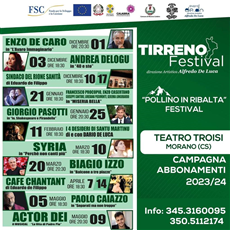 Pollino in Ribalta Festival, al via la campagna abbonamenti 2023/24